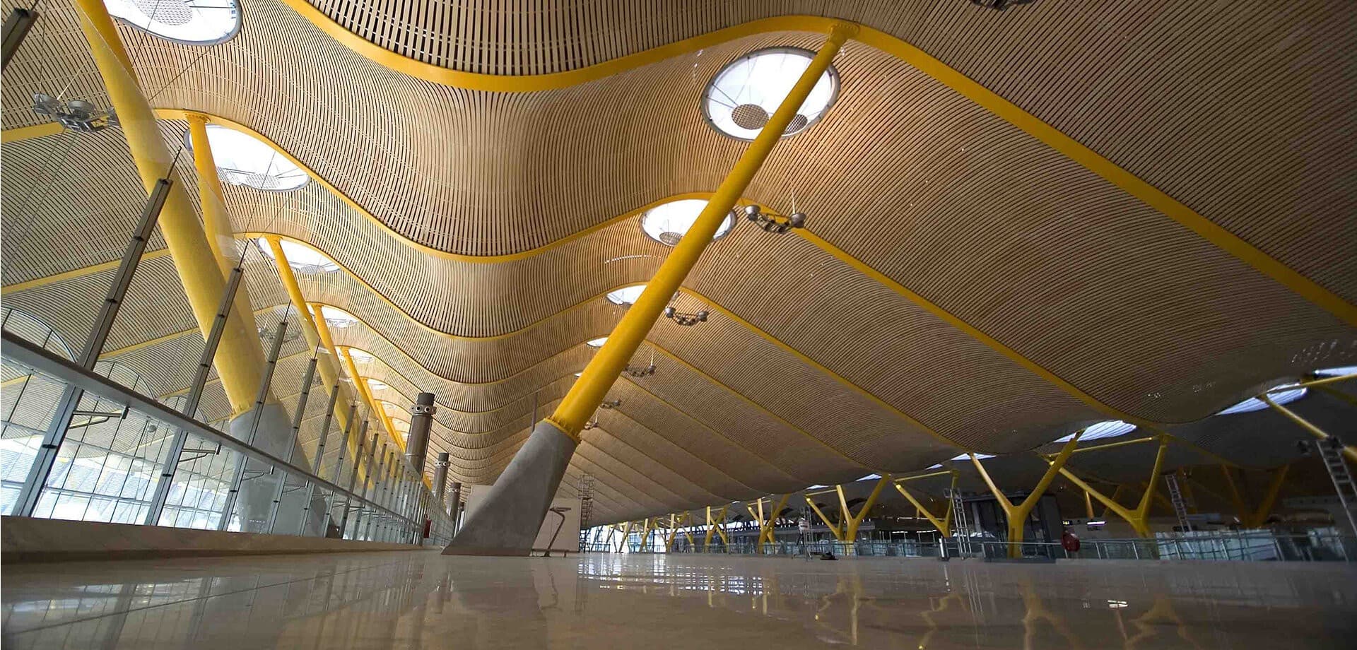 Madrid Barajas Airport before