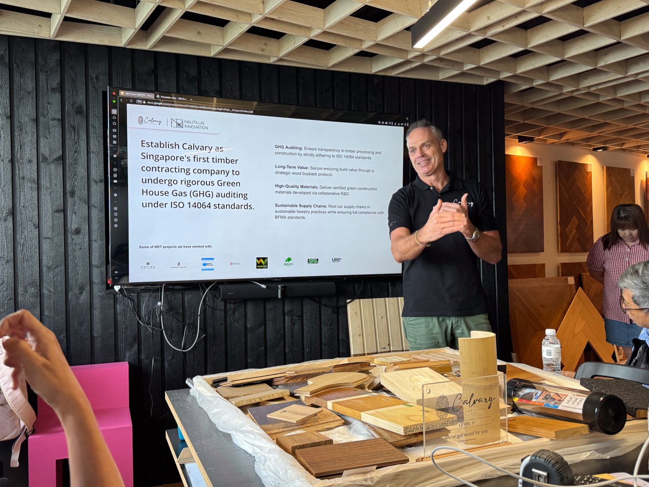 Sustainability Workshop with Calvary Carpentry & Singapore Institute of Management